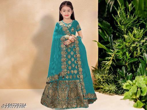 Agile Fancy Kids Girls Lehanga Cholis