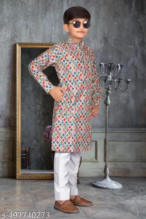 Agile Elegant Kids Boys Kurta Sets
